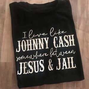 Johnny C - custom made t-shirt